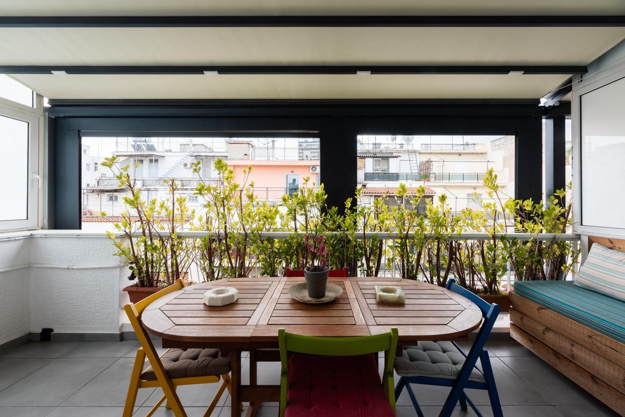 Modern Studio Apartment A Atene Esterno foto
